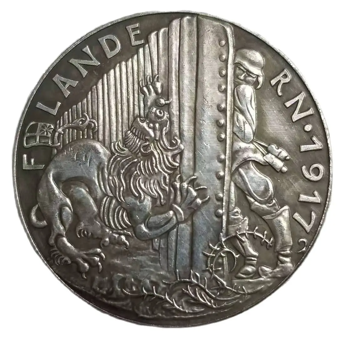 

1917 Germany Silver Plated Coins Copy Collectibles Coin Home Decoration Magic Coin Lucky Fortune Toy Coins Christmas Gifts#1026