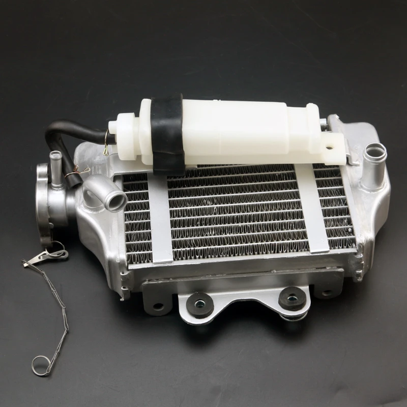 

Радиатор двигателя с водяным охлаждением, аксессуары для двигателя с вентилятором для мотоцикла xbikes Apollo Zongshen Loncin Lifan 150cc 200cc 250cc