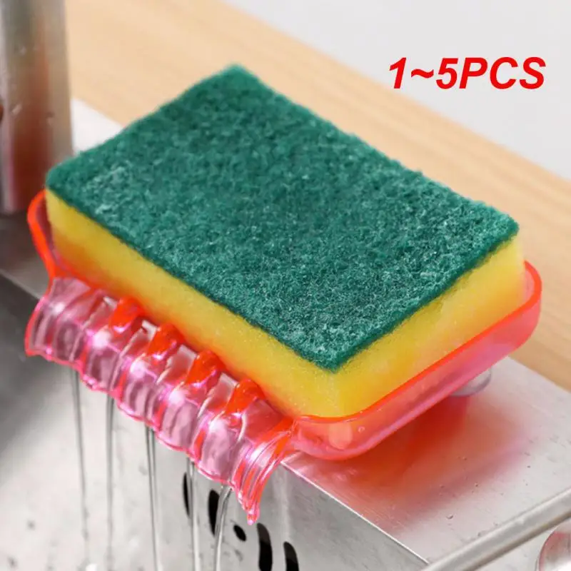 

1-5 шт., пластиковые губки для мыла и мыла