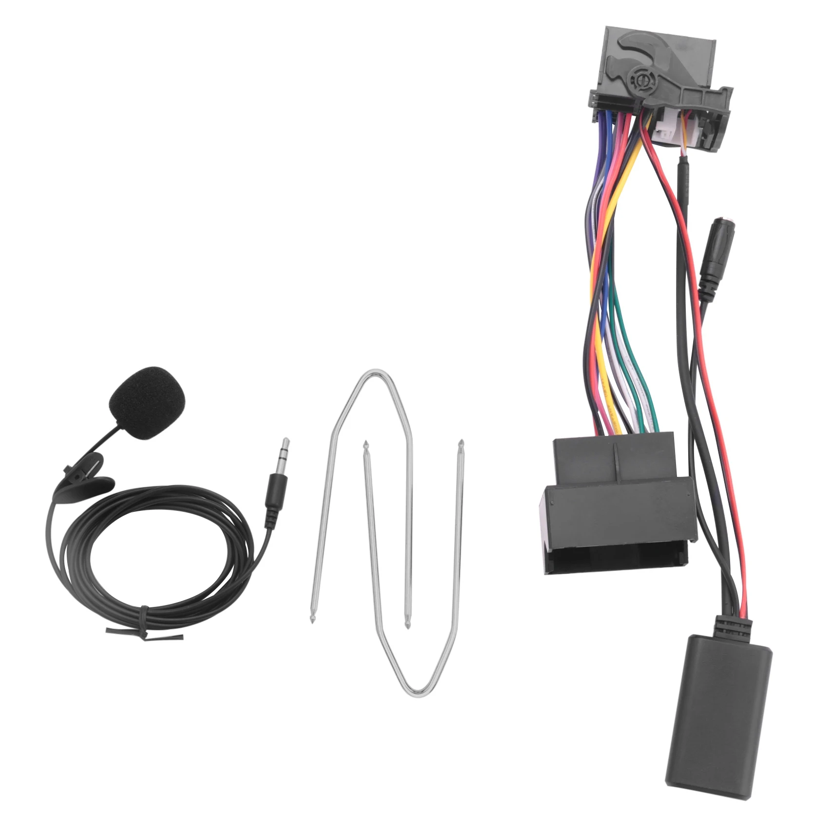 

Автомобильный Bluetooth 5,0 Aux кабель для микрофона, беспроводная связь, адаптер для вызова для Peugeot Citroen C2 C5 RD4