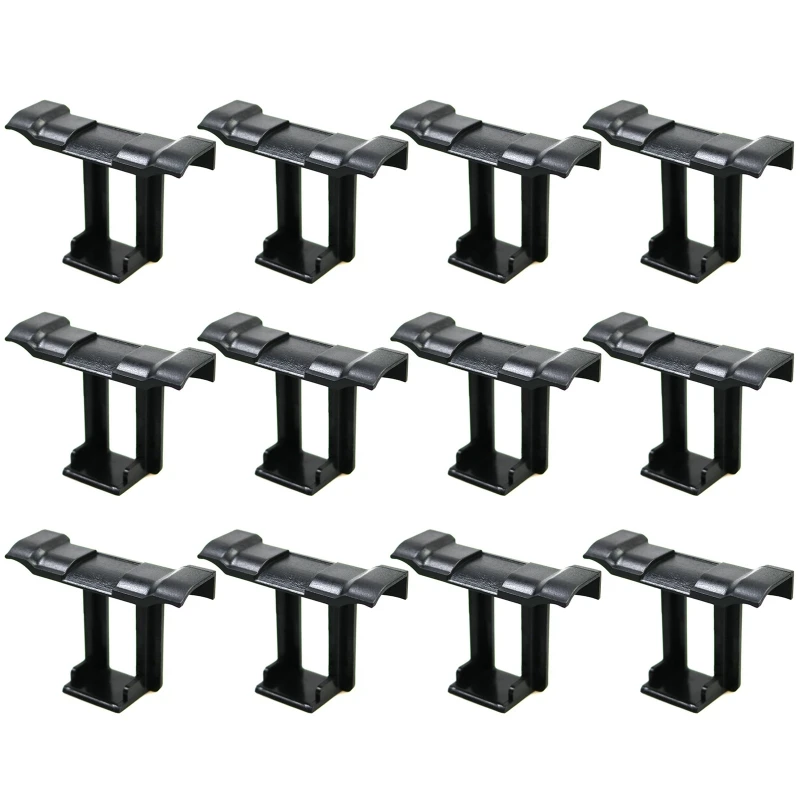 

12pc Solar Panel Frame Thickness 30mm 35mm 40mm 45mm Photovoltaic panels water drained away clip Auto Remove Stagnant Water Dust