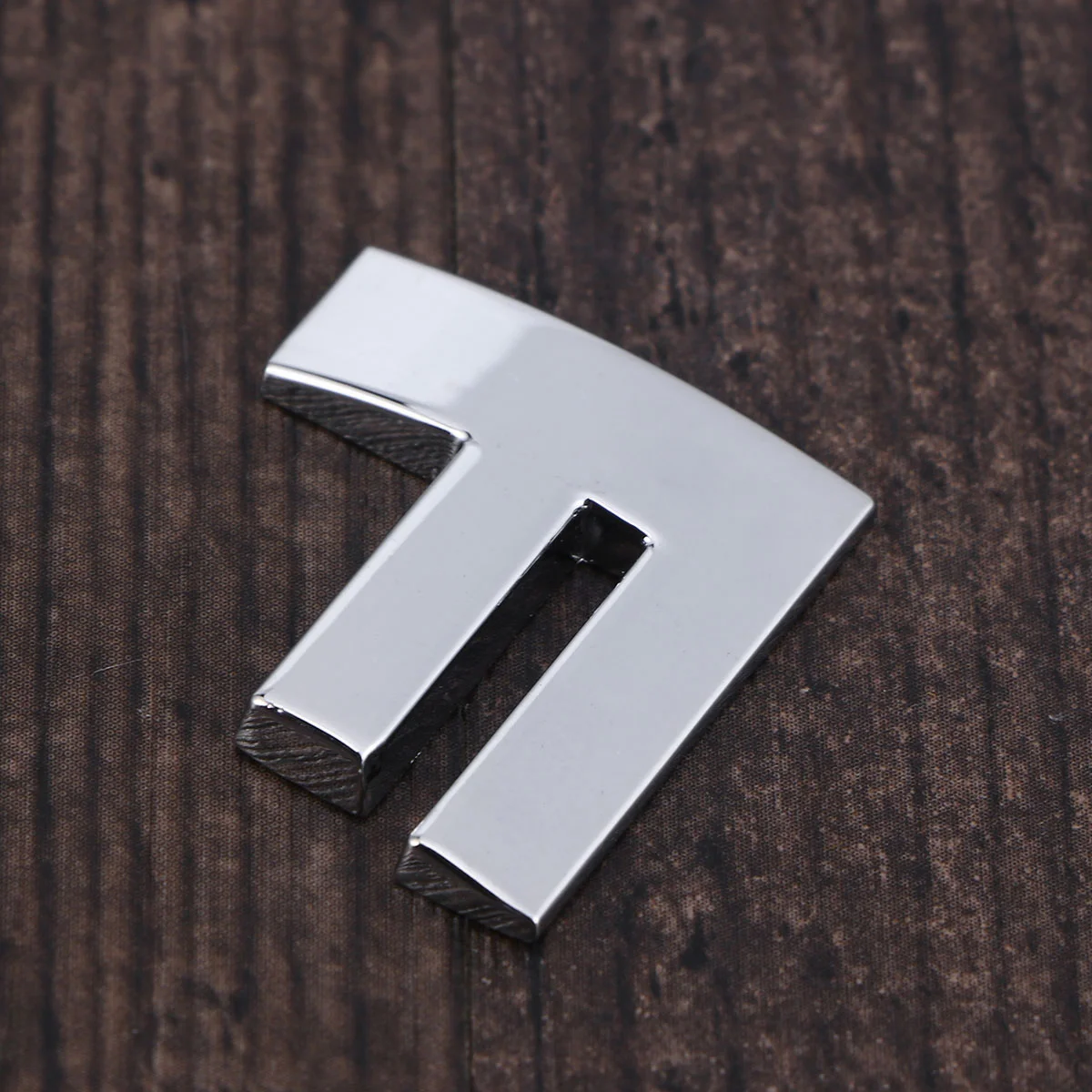 

3D DIY Metallic Alphabet Sticker Car Emblem Letter Badge Decal )