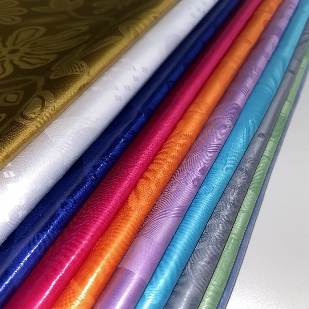 Bazin Riche Original 2024 Морская парча 100% хлопок африканская ткань сияющая после стирки