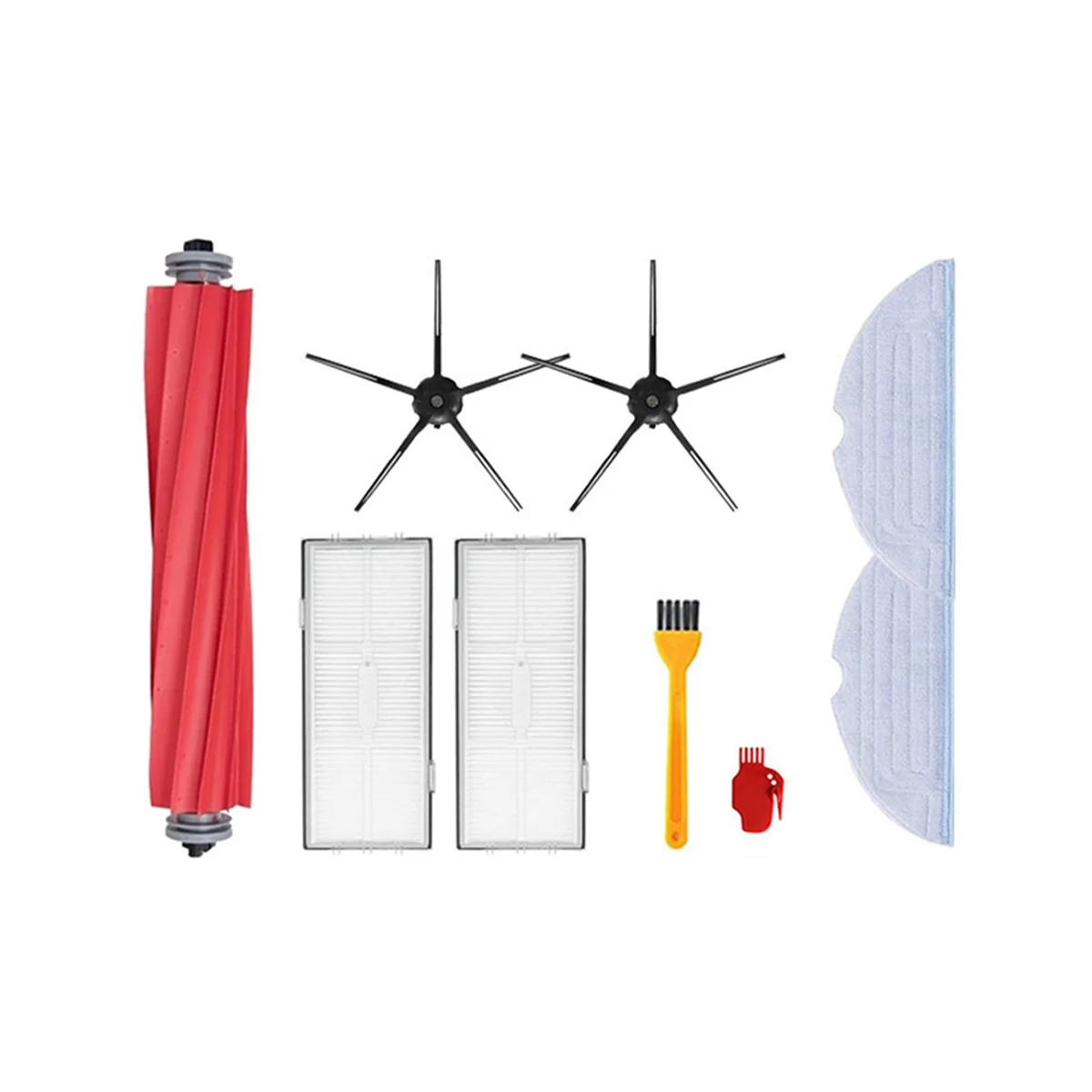 

Vacuum Cleaner Accessories for S7 S70 S7Max S7MaxV T7S Plus Main Side Brush Mops Cloths HEPA Filter Kit