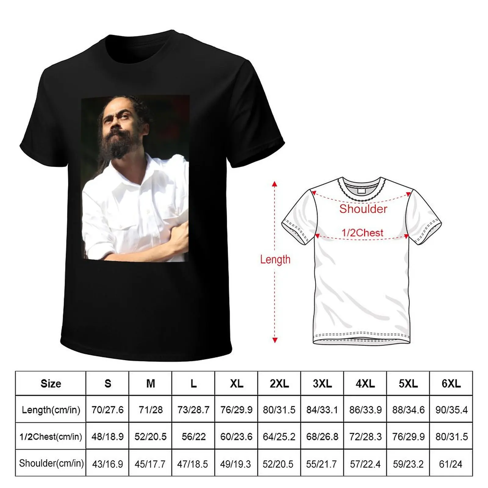 Дамиан Марли-футболка с фотографией дешевые вещи заготовки мужские футболки