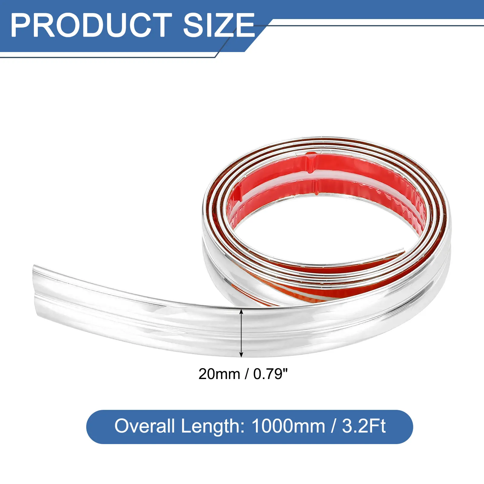 

UXCELL Самоклеящийся уголок для стен ПВХ 1/3 метра