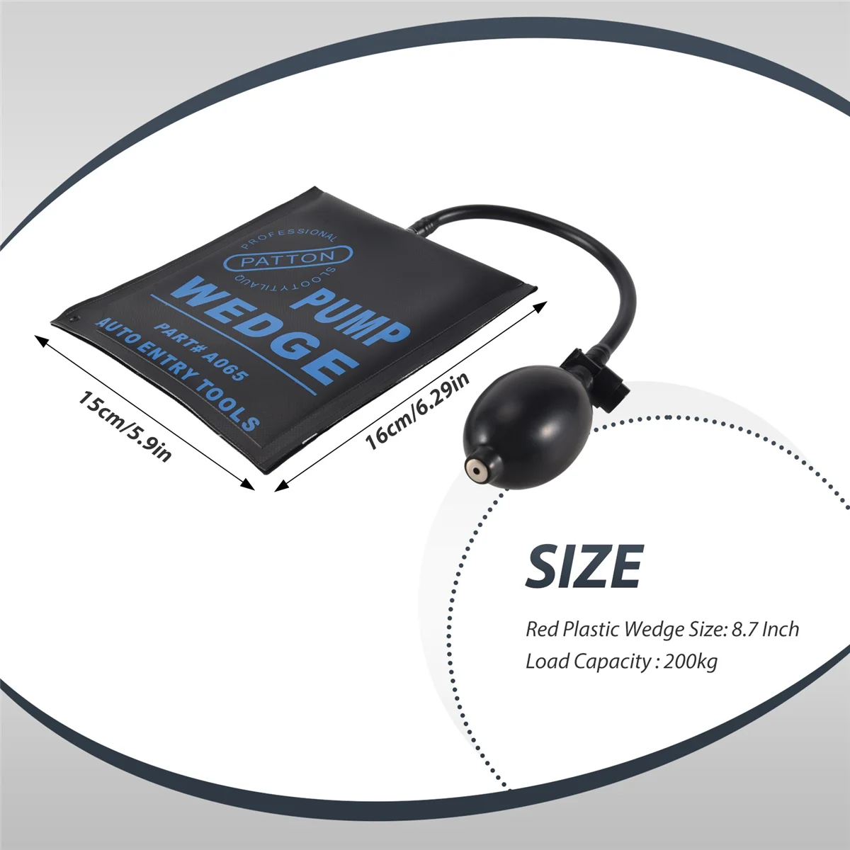 Автомобильный воздушный насос клиновой надувной ручной набор инструментов для