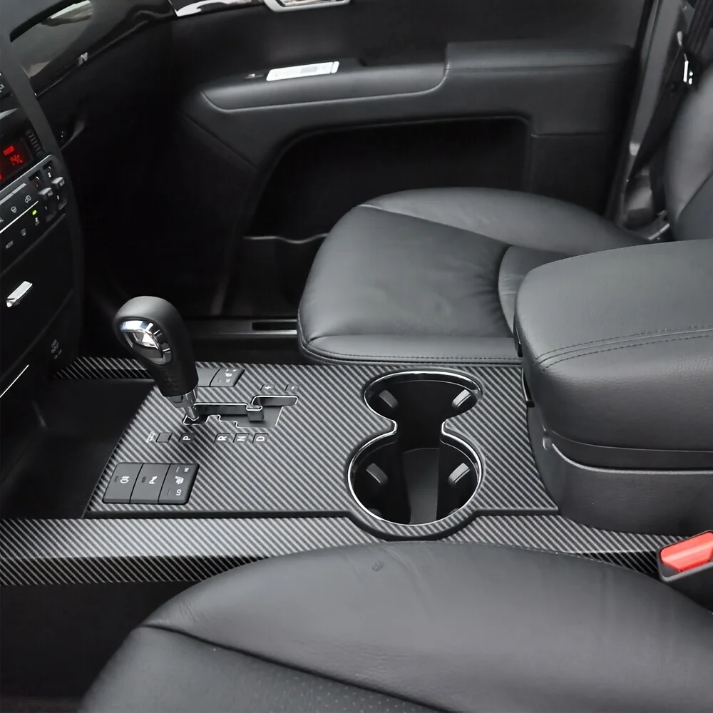 Автомобильный Стайлинг углеродное волокно салон автомобиля центральная консоль