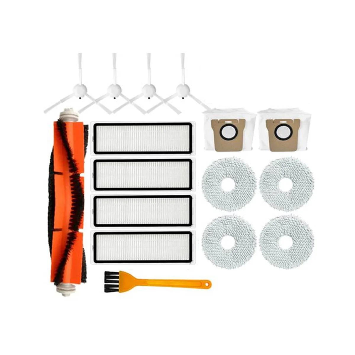 

For Robot Vacuum L10S Ultra X10+ X10 Plus B101GL Spare Parts Main Side Brush Filter Dust Bag