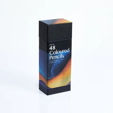 Школьные канцелярские принадлежности, деревянные 48/72 цвета, набор карандашей Kawaii, профессиональный карандаш для рисования, милый креативный студенческий карандаш для художника