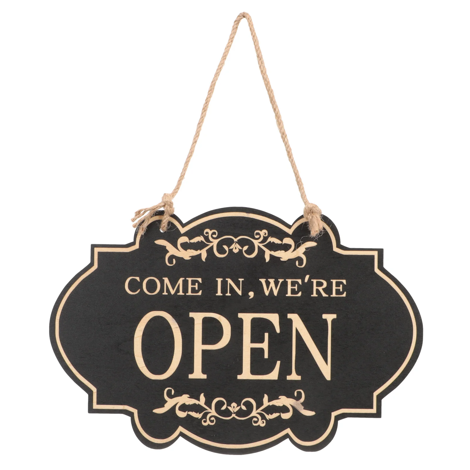 

Sign Open Closed Door Hangingbusiness Decor Farmhouse Wooden Kitchen Signs The Vintage Board Store Rusticclose Sided Double