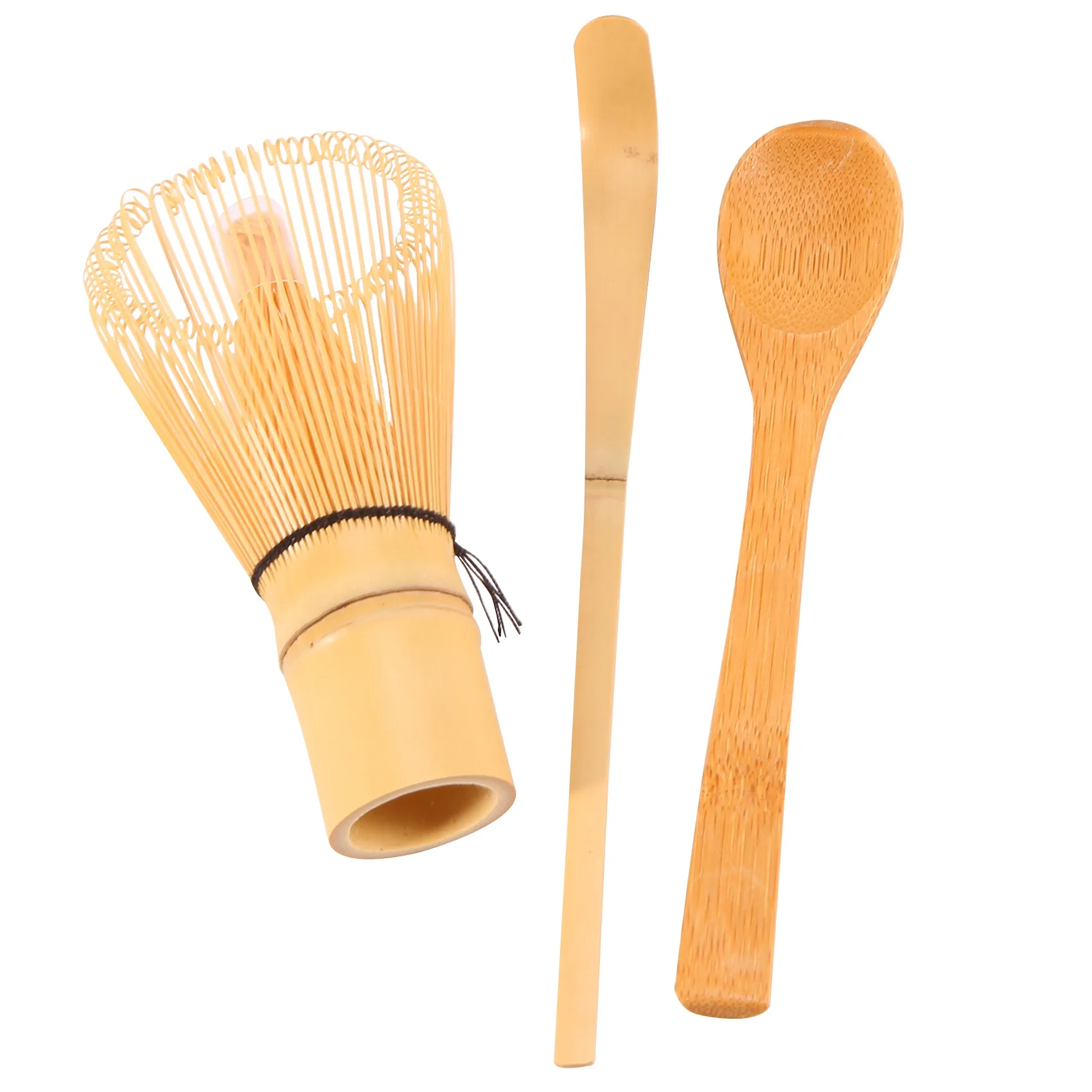 

Japanese Matcha Tea Set(3 Pcs) - Matcha Bamboo Whisk Tea Spoon,-Tea Ceremony Kit