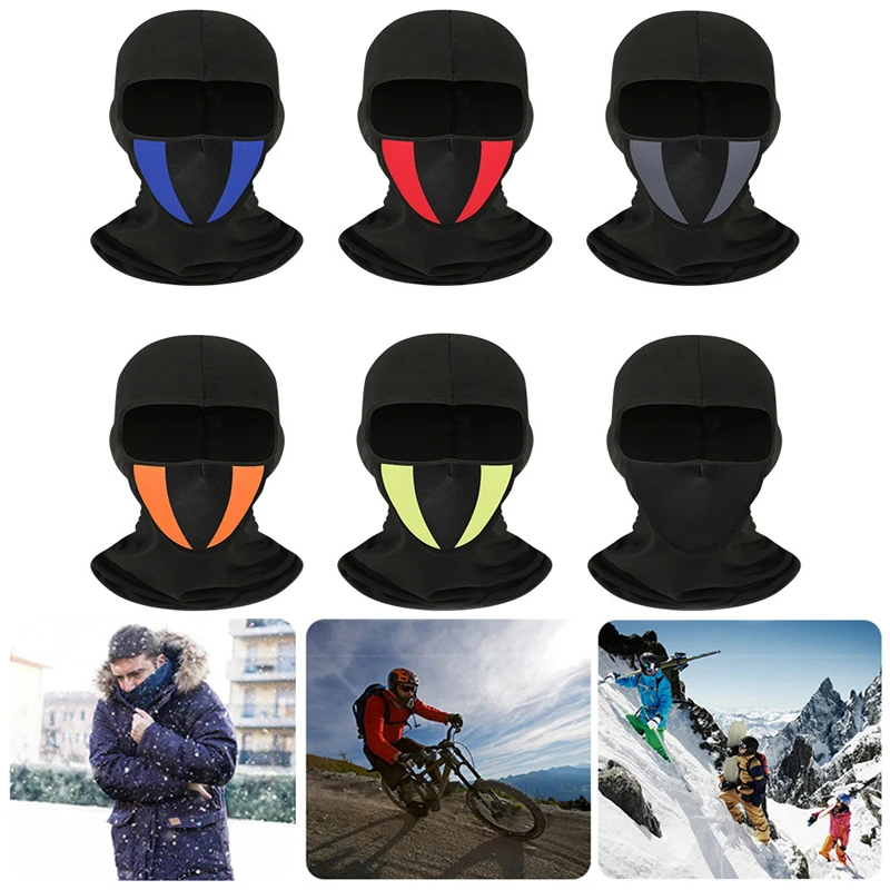 

Breathable Motorcycle Balaclava Full Face Mask Outdoor Riding Sunscreen Hood Dustproof Windproof Scarf Headgear Moto Accessories