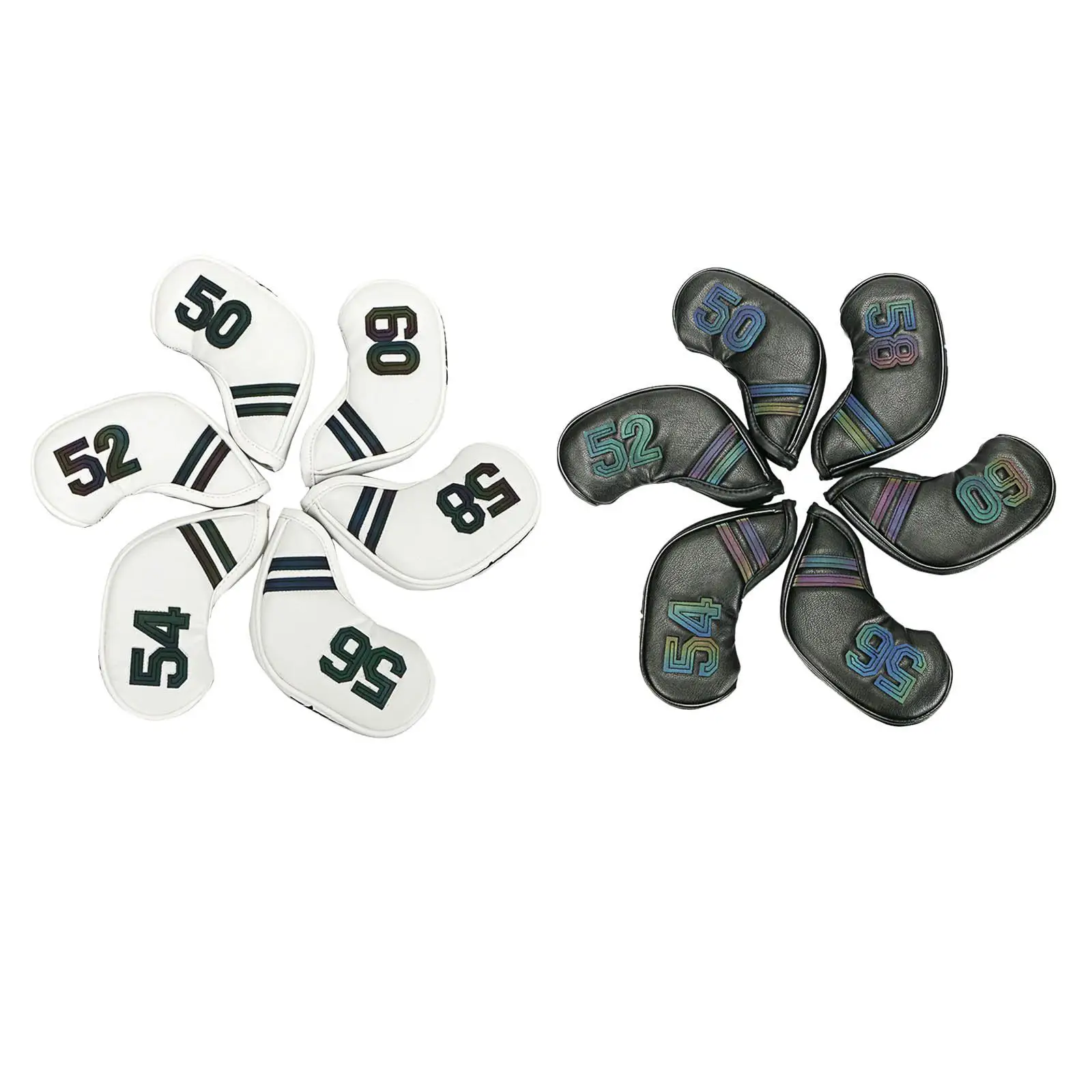 

6 Pieces Iron Head Covers Golf Club Headcover for Women Golf Equipment Accessories