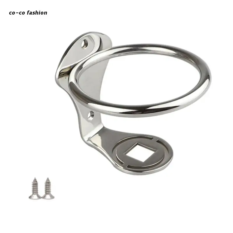 

517B Upgraded Boat Ring Cup Holder Cup Holder Drink Holder Stainless- Steel for Boat