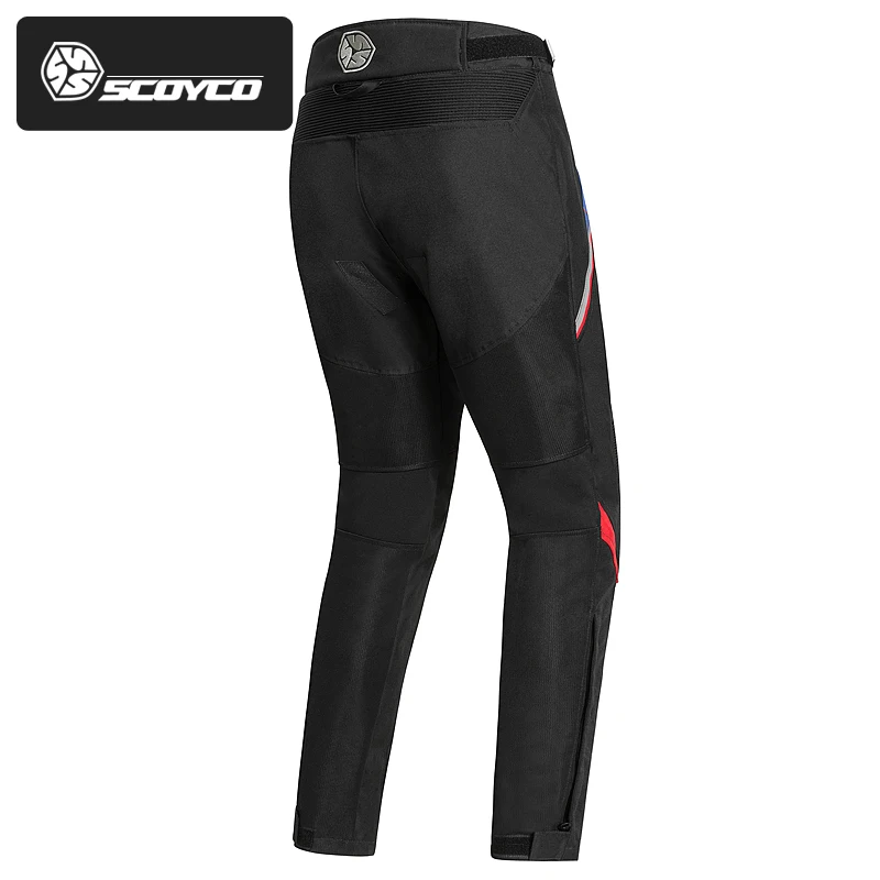 Брюки для езды на мотоцикле SCOYCO износостойкие дышащие брюки из ткани Оксфорд