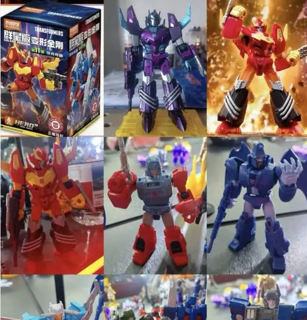 Blokees Transformers Galaxy 11 Родимус Прайм Фигурка из кирпичиков |   Коллекционный аниме-мерч в формате сборной коробки-сюрприза для украшения рабочего стола (art.: 3920dd27bfaca) - 3920dd27bfaca