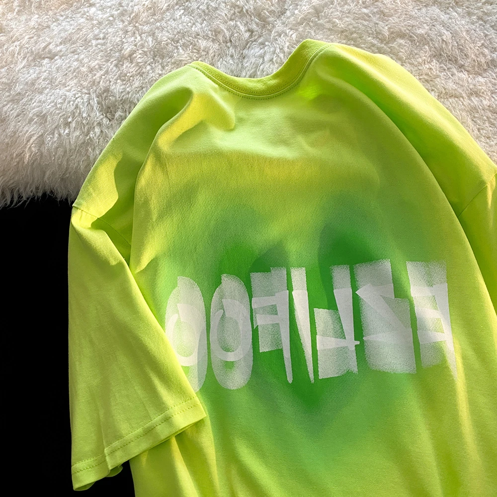 

Футболка женская оверсайз с надписью, свободная рубашка в стиле Харадзюку, винтажная уличная одежда в стиле хип-хоп, одежда в стиле унисекс, на лето