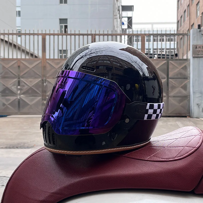 Шлем для мотокросса Capacete Ретро полуоткрытый мотоциклетный шлем Jet аксессуары Casco