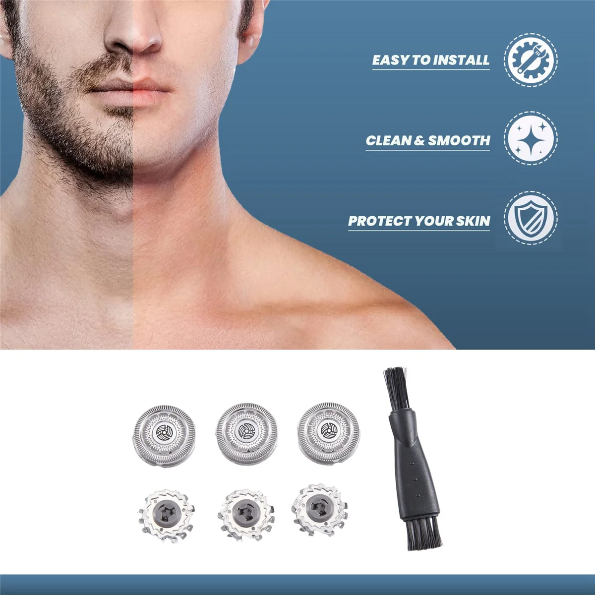 Суперпредложения Сменные головки SH90 для бритв Philips Norelco серии 9000 S8950 SW9700 SW6700