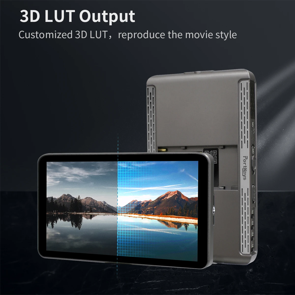 Портативный монитор высокой яркости Portkeys LH7H 7 дюймов 4K 1000 нит