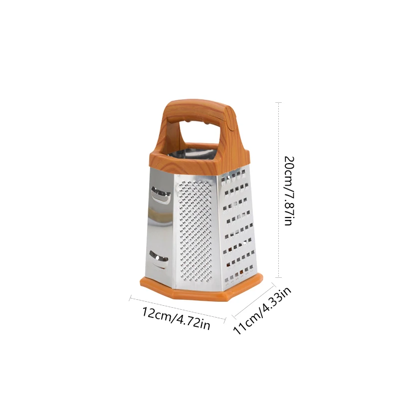 1 шт. терка для фруктов и овощей шестигранный комбинированный строгальный станок