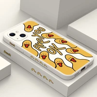 screaming duck phone case for iphone 13 12 11 pro max mini x xr xs max se2020 8 7 plus 6 6s plus cover