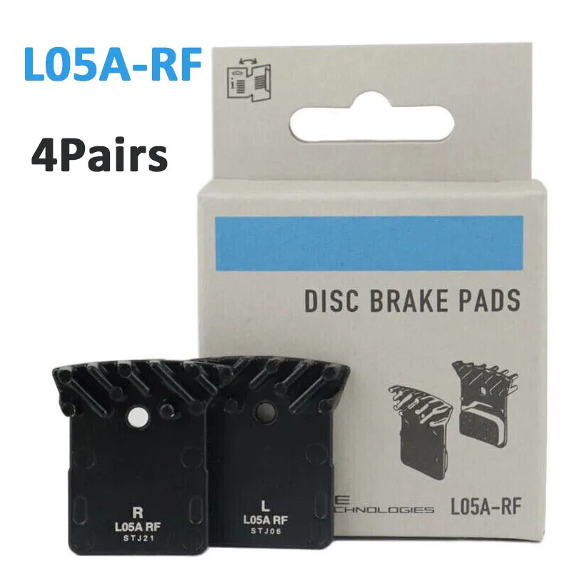 

L05A-RF Disc Brake Pads Bicycle Disc Brake Resin Pads Cooling Fin Fit Dura-Ace Ultegra R7070 R8070 R9170 Hydraulic Brake Pad