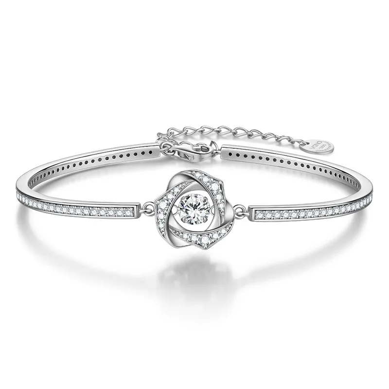 

Ferris Wheel S925 Sterling Silver Bracelet Ins Style Bright Star Series Bracelet Simple Style Jewelry Women Wholesale Sale