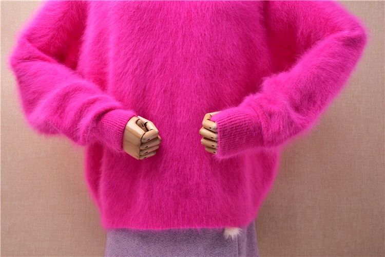 Женский вязаный пуловер Pull Rose