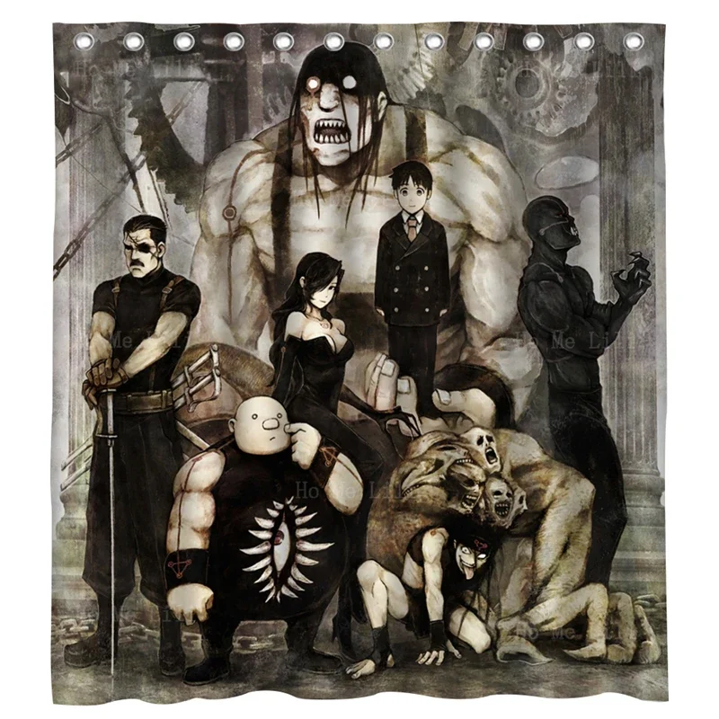 Цельнометаллический Алхимик из стали для мужчин семь грехов гнев гордость