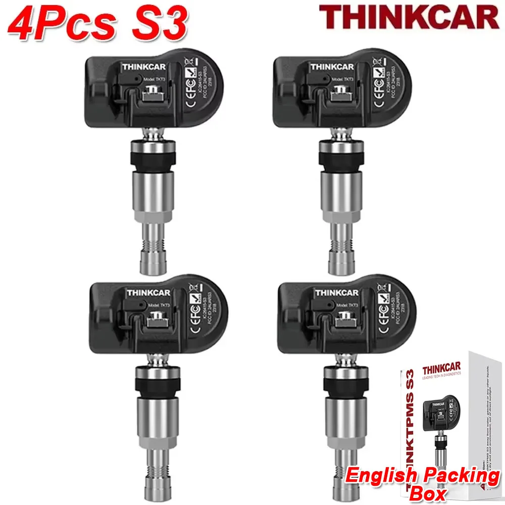 THINKCAR THINKTPMS S3 Обновление автомобильного датчика давления в шинах TPMS S2 315 МГц 433 МГц Программа работы с инструментом Thinkcar и Mucar tpms