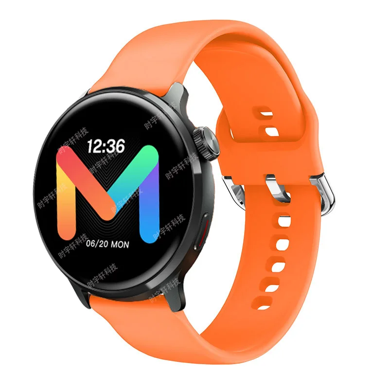 Ремешок силиконовый для смарт-часов Mibro C3 T2 спортивный браслет Lite2/A1 A2 X1/C2/Lite/Air/Color