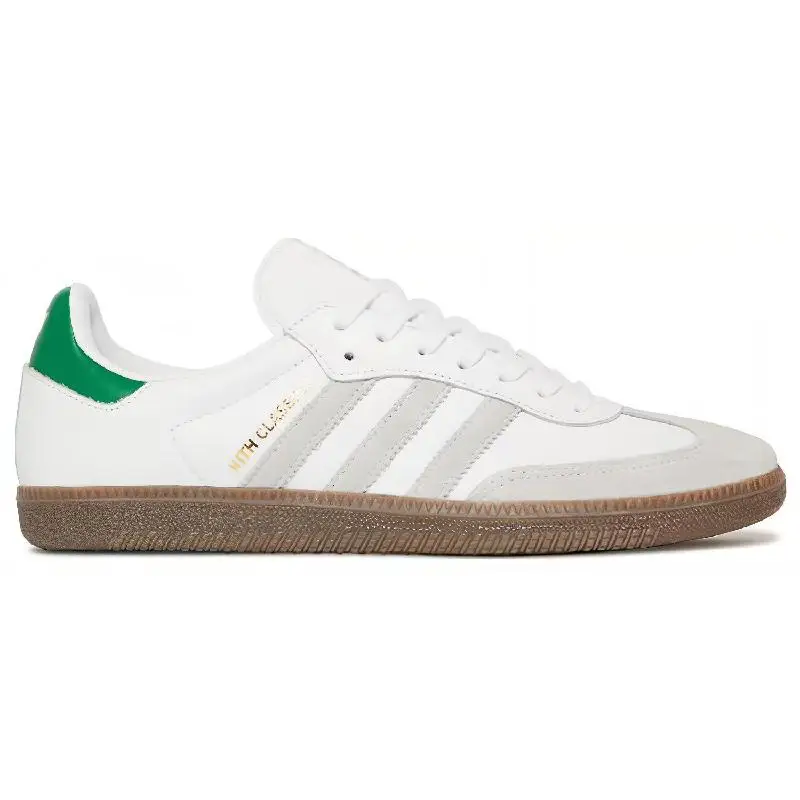 Adidas Samba OG Kith Classics White Green 2021/2024 Кроссовки FX5398
