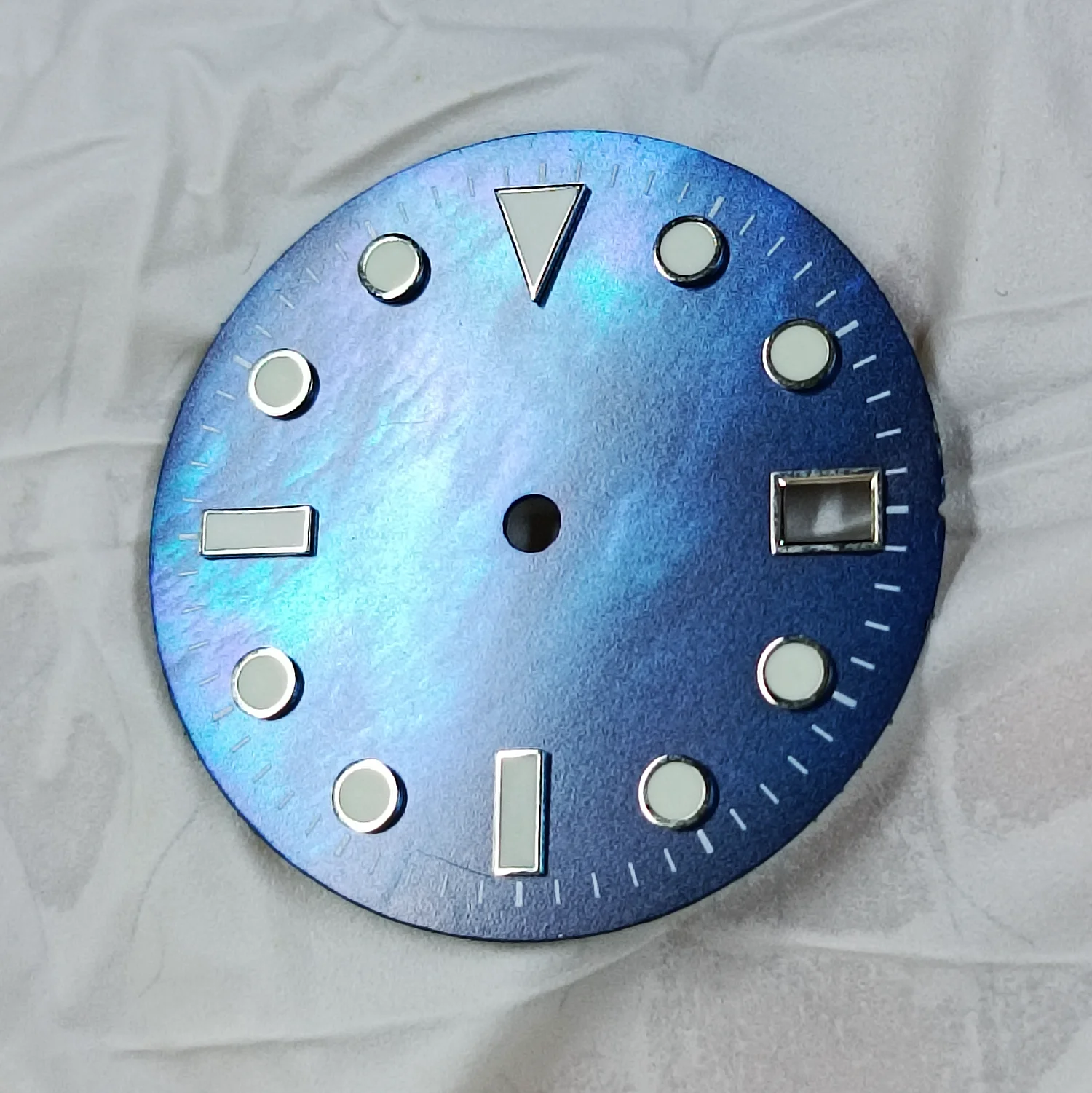 28 5 мм блестящий циферблат Shellac аксессуар для часов C3 зеленый светящийся