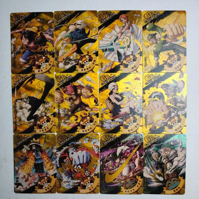 Фото ONE PIECE SSR UR карта Обезьяна Д. Луффи Нами Боа Хэнкок Перона Ширахоши Калифа мальчик Коллекция игрушек Подарки на день рождения и Рождество №4