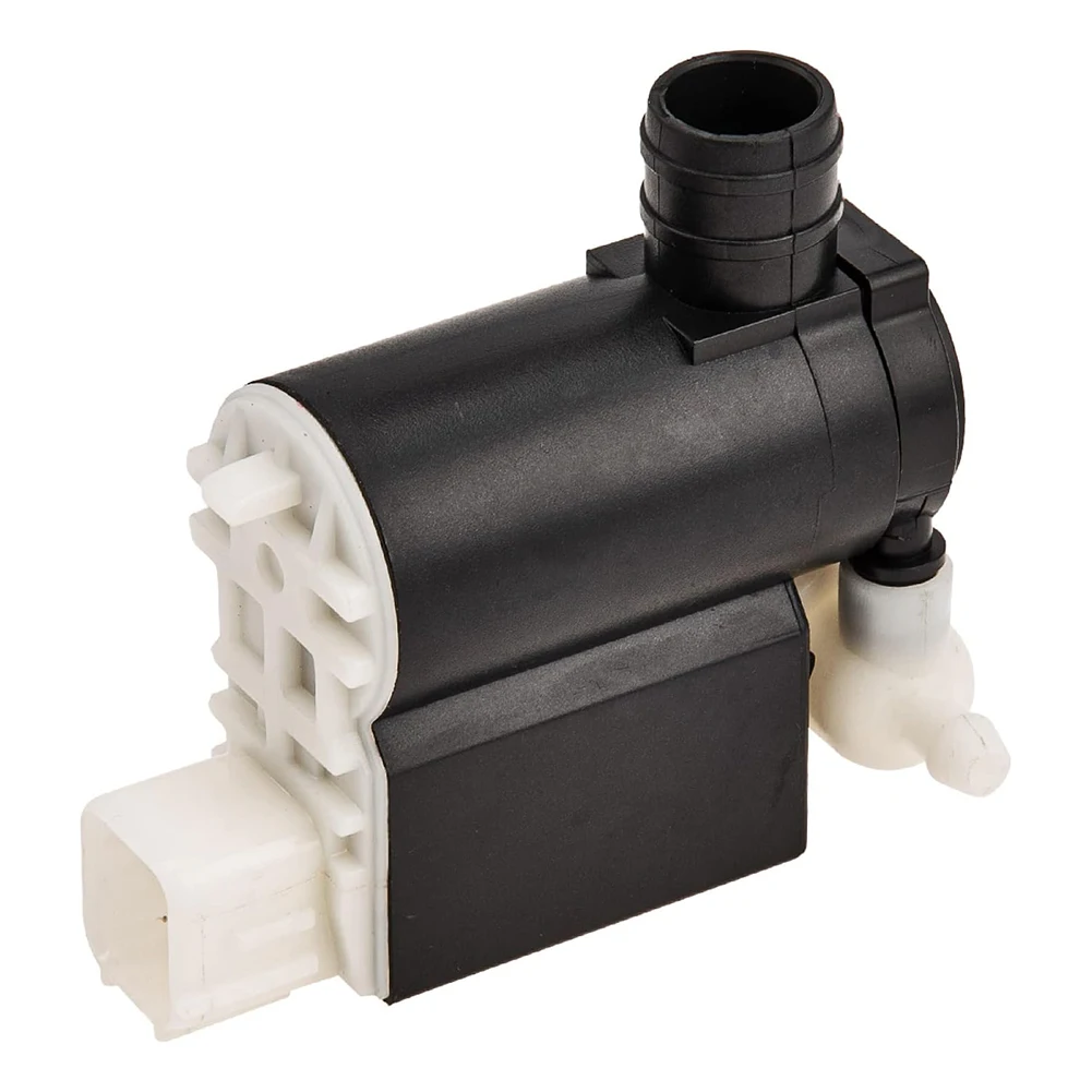 

Car Windshield Cleaning Pump Accessories Black + White Easy To Install Parts Washer Pump 1 Pcs Outdoor Brand New