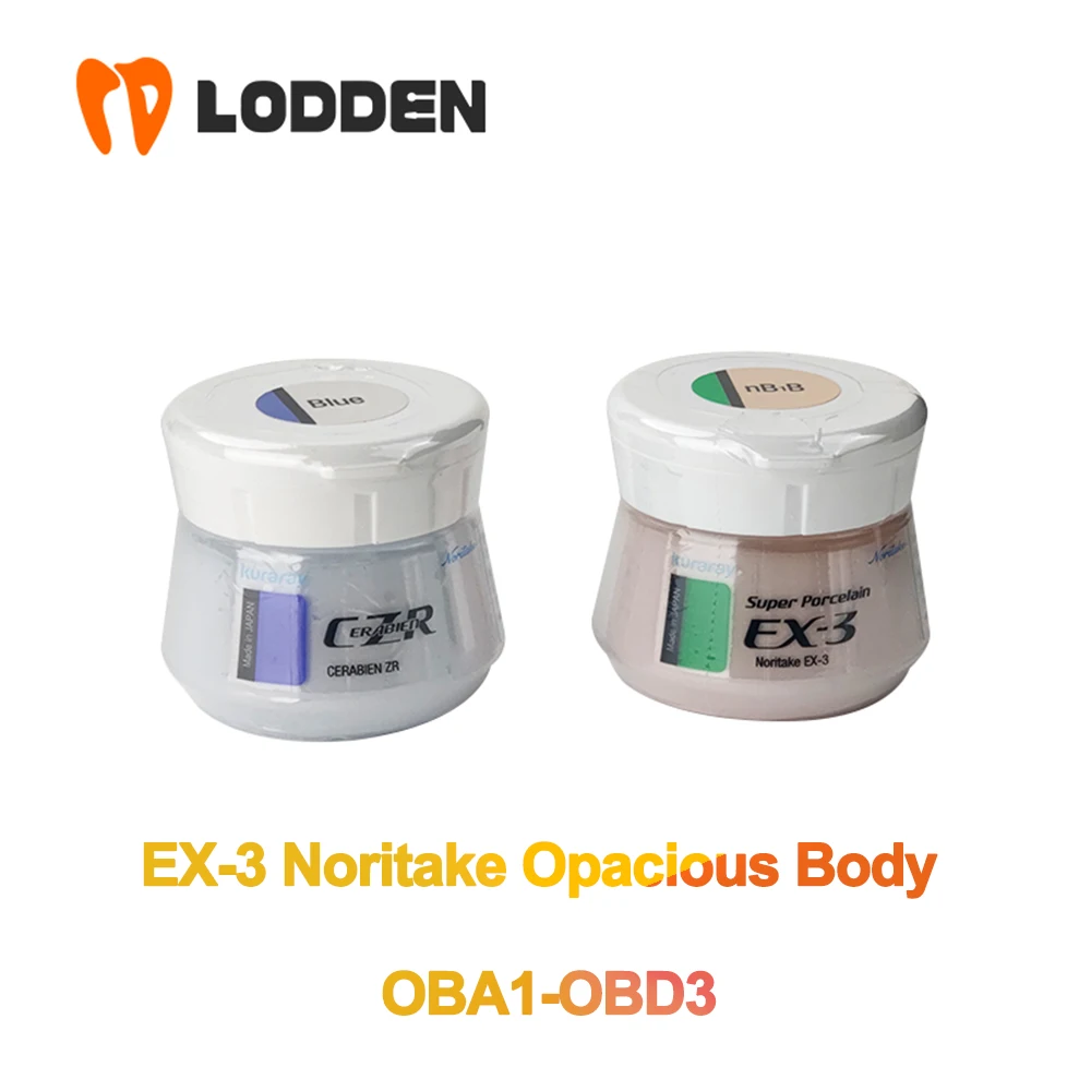 EX-3 Noritake Opacious Body Dental Супер фарфоровый порошок 50 г OBA1-OBD3 цвета материалы для