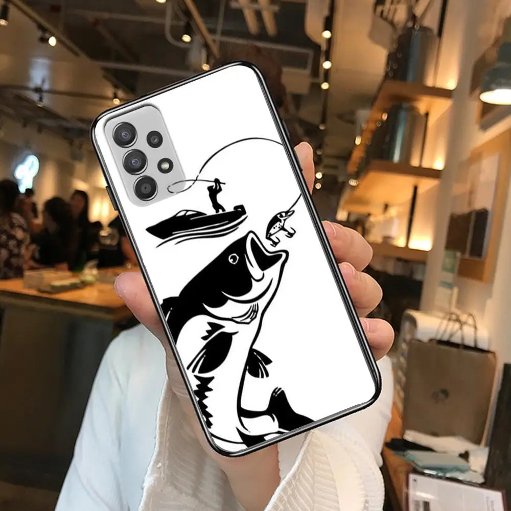 Чехол для телефона Samsung Galaxy A70 A50 A51 A71 A52 A40 A30 A31 A90 A20E 5G a20s Black Shell Art Cell Cov