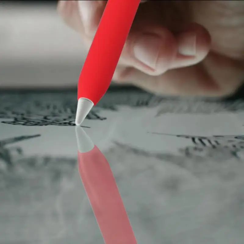 

Чехол для Apple Pencil 2-го поколения, держатель для карандашей Apple Pencil 2, силиконовый чехол премиум-класса для iPad 2018, 12,9, 11 дюймов, ручка