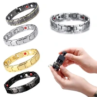 body slimming weight loss anti fatigue healing bracelet hematite beads stretch bracelet magnetic therapy bead slim for men women
