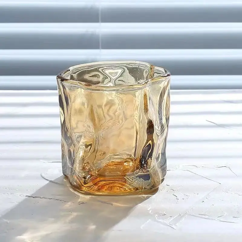 280 мл комплект из 2 шт. янтарная витая чашка чашки для сока молока напитков посуда