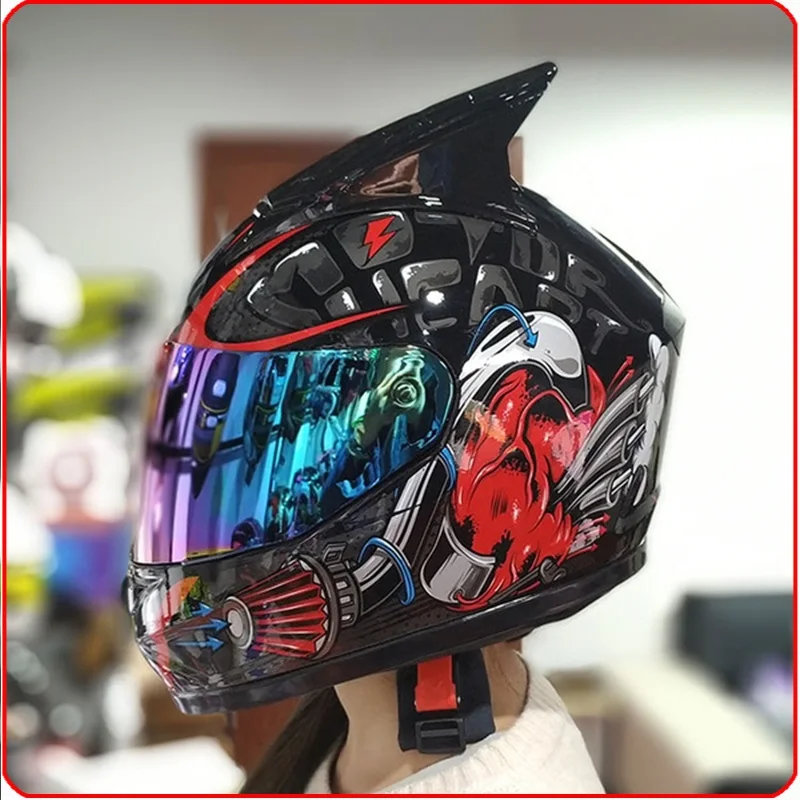 

Мотоциклетный шлем Casco, модульный с двойным козырьком, с открытым лицом, 2020