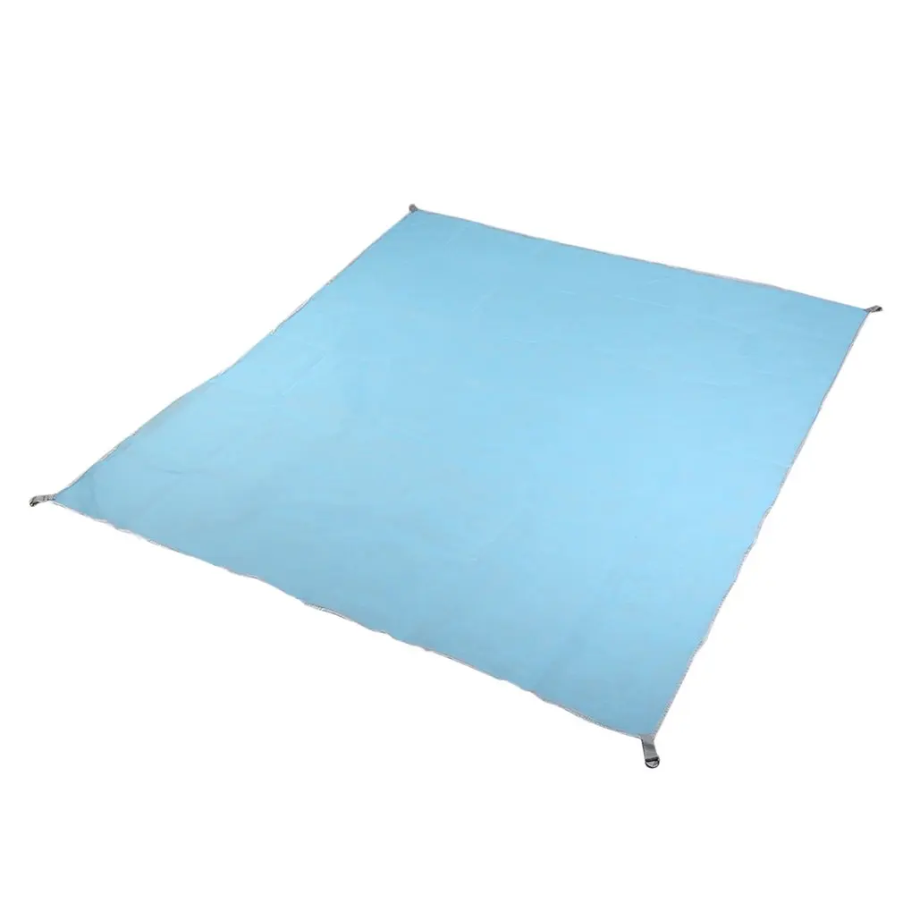 

200x200cm Portable Folding Sand-Free Sandless Mat Outdoor Camping Beach Lazy Mat Large Picnic Travel Blanket