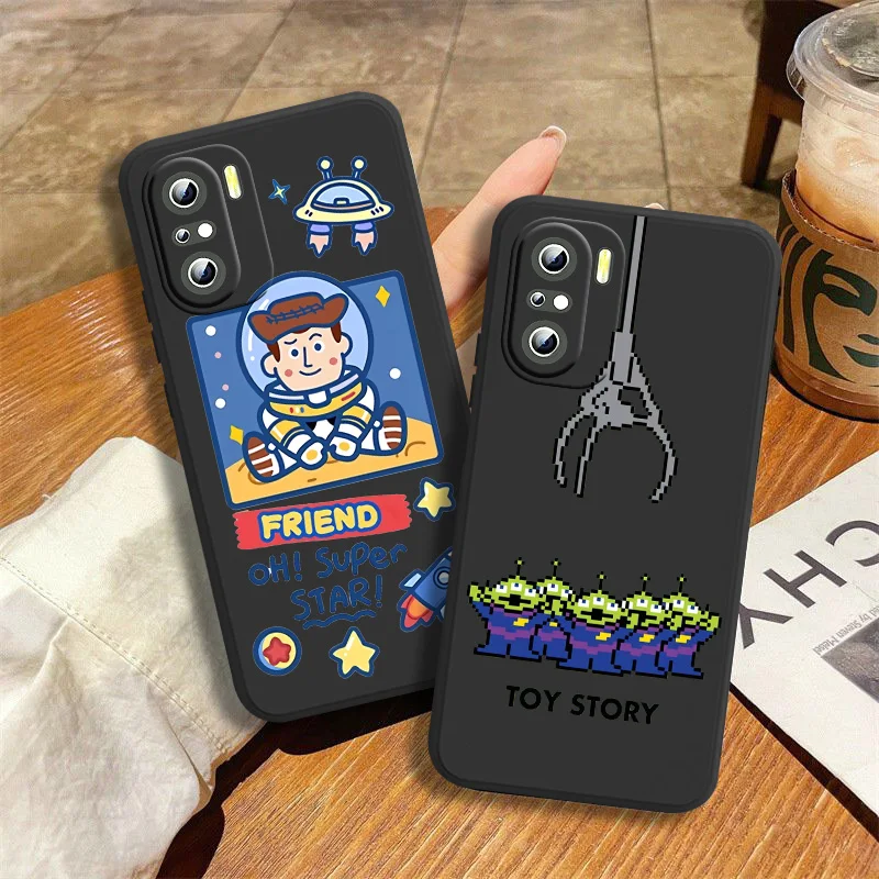 

Disney Toy Story Phone Case For Xiaomi Redmi 7(Y3) 7A 8 8A 9 9A 9AT 9C 10X 10 10C 5A 6A S2(Y2) K20 K30 K40 K50 Black Soft Back