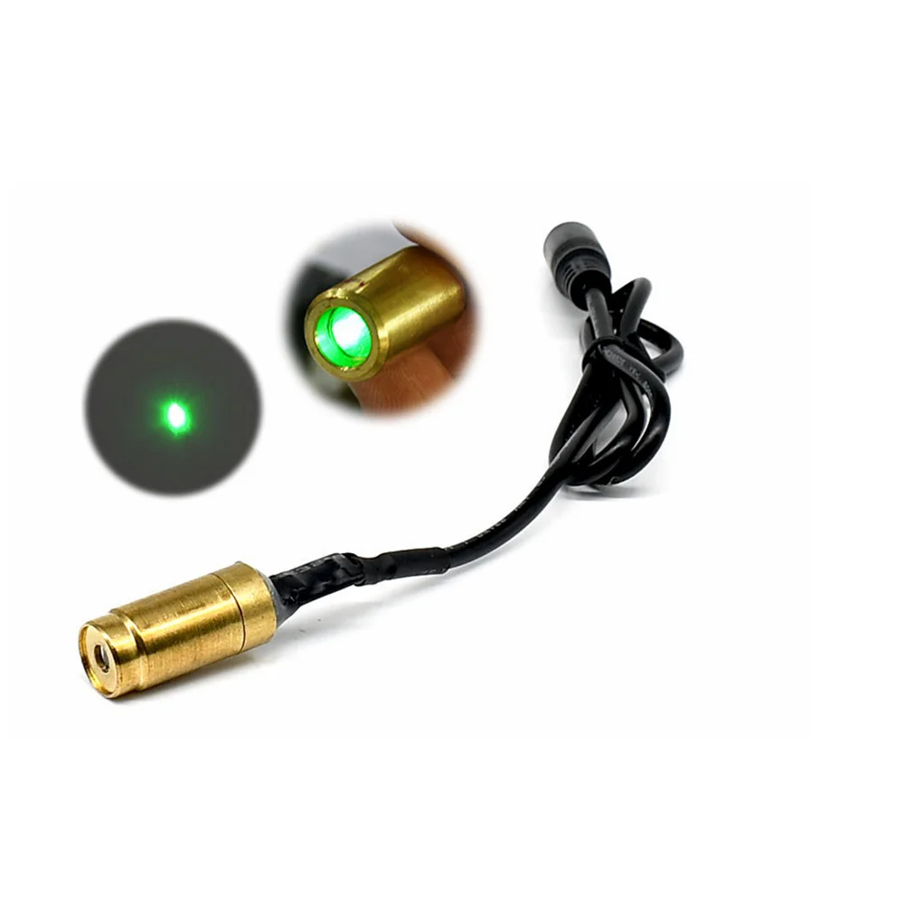 532nm 35mw Green Dot Laser Module Laser Locator 13 * 30mm