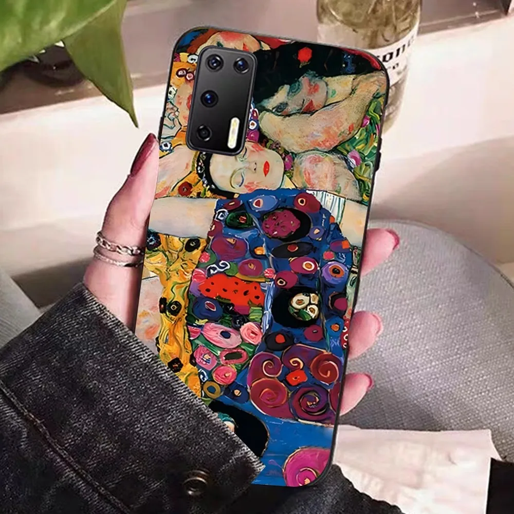 Чехол для телефона The Kiss Gustav Klimt Painting Huawei P 8 9 10 20 30 40 50 Pro Lite Psmart Honor lite 70 Mate 20lite