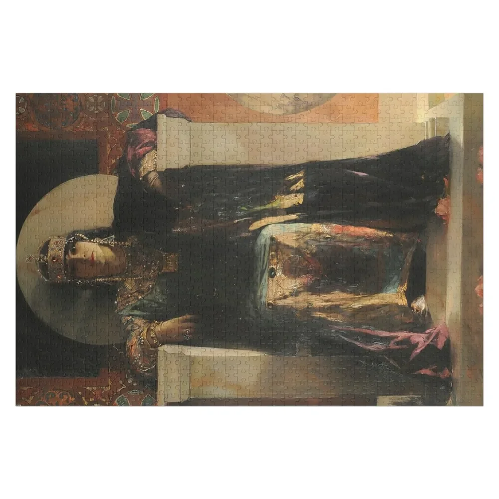Saint Empress Theodora Enthroned-Jean Joseph Benjamin-Constant Jigsaw Puzzle Woodens для взрослых Персонализированные