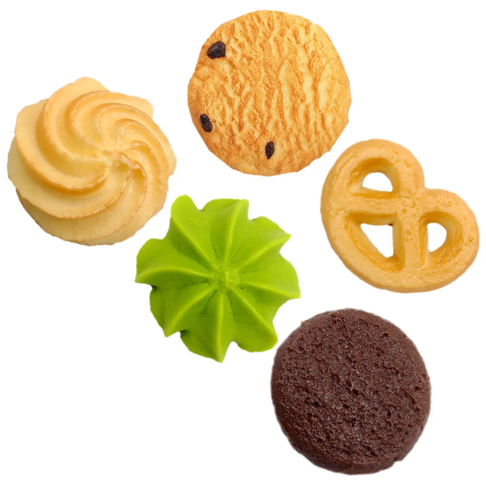 

Product Artificial Biscuits Display Simulation Cookie Decor Decorative Models Fake House Ornament