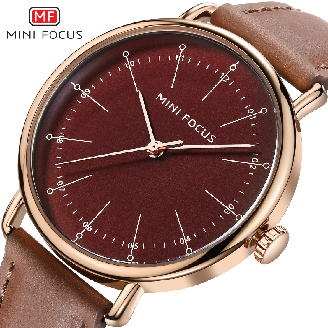 

MINI FOCUS Man Watch Top Brand Luxury Fashionr Quartz Men Watches Military Army Business Leather Band Male Relogio Masculino